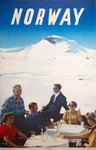 Norway 1955 easter winter poster