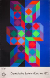 Victor Vasarely 1972 Munich Olympic Games