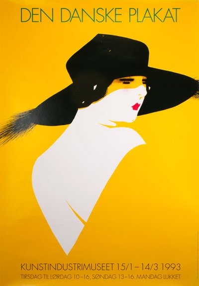 Den Danske Plakat Casino Kameliadamen original poster designed by Brasch, Sven (1886-1970) 