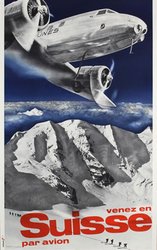 Venez en Suisse par avion
