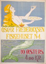 Oscar Fredericksen Fiskehuset No 1 Østers Oysters 