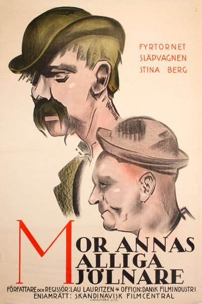 Mor Annas malliga mjölnare (Ole Opfinders offer) original poster 