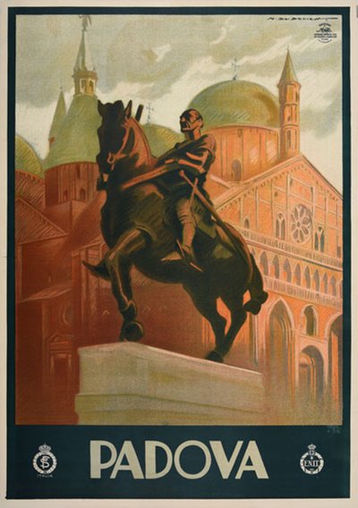 Padova Italy original poster designed by Dudovich, Marcello (1878-1962)