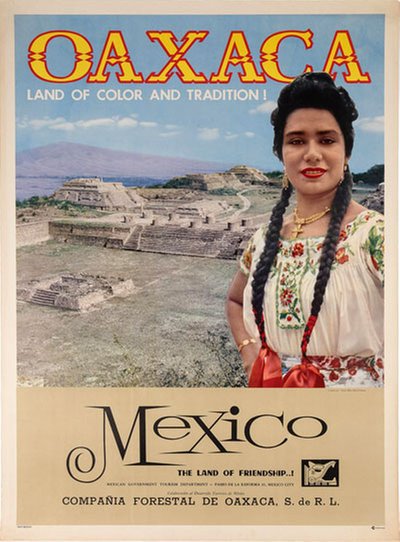 Mexico Oaxaca - Land of Color and Tradition original poster 