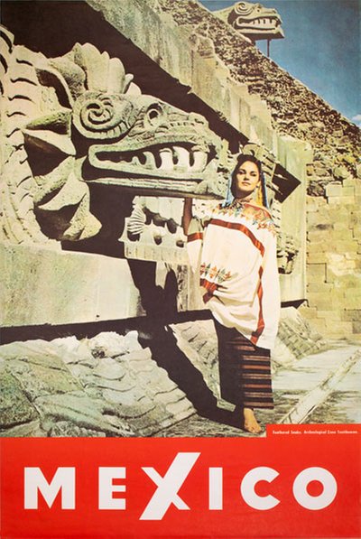 Mexico Feathered Snake original poster 