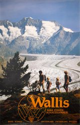 Wallis Ihre Ferien-Schatzkammer original vintage poster