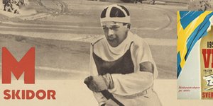 Vintage Swedish Ski Championship Posters