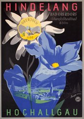 Hindeland Bad Oberdorf Hochallgäu  original vintage poster