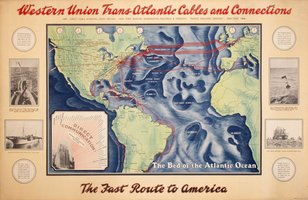 Western Union Trans Atlantic Cables and Connections