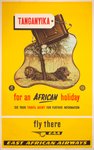 East African Airways Tanganyika for an African holiday