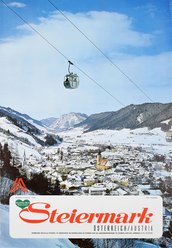 Steiermark, Styria Austria original vintage poster