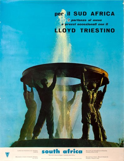 South Africa Kimberley original poster 