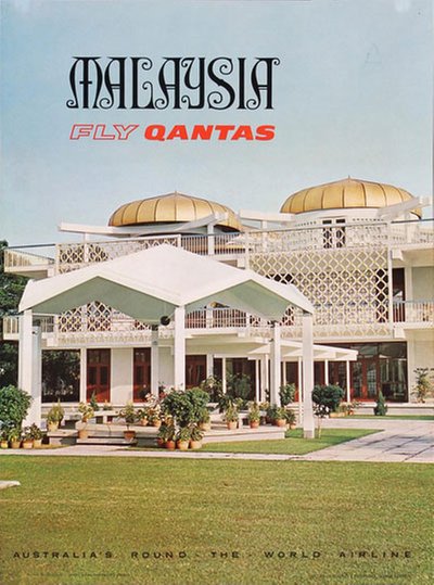 Qantas Malaysia original poster 