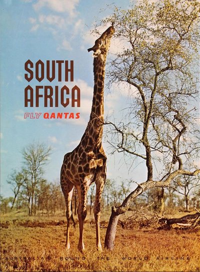 Qantas South Africa original poster 