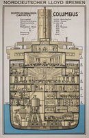 Columbus Norddeutscher Lloyd Cutaway