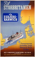 DFDS til Storbritanien via Esbjerg Harwich
