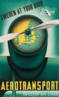 Aerotransport Swedish Air Lines / Sweden at Your Door