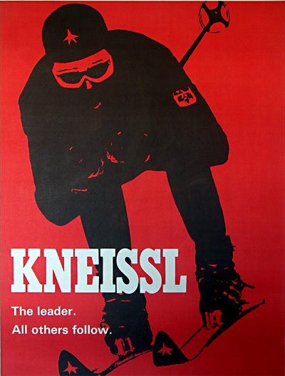 Kneissl Ski Poster (1970s) - Original Vintage Poster | PosterTeam