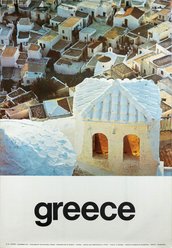 Greece Skyros Sporades original vintage poster