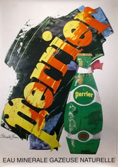 Perrier original vintage poster