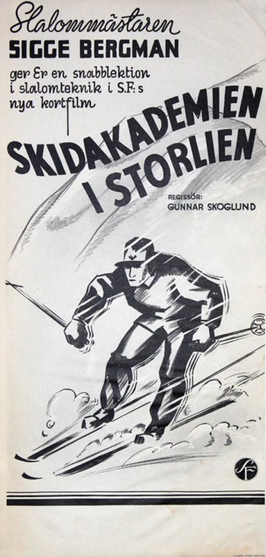 Skidakademien i Storlien original poster 