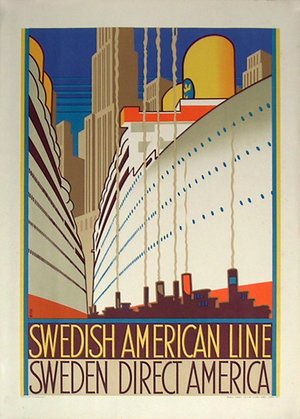 Swedish American Line  - Sweden Direct America