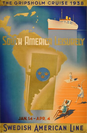 Swedish American Line - The Gripsholm Cruise 1938