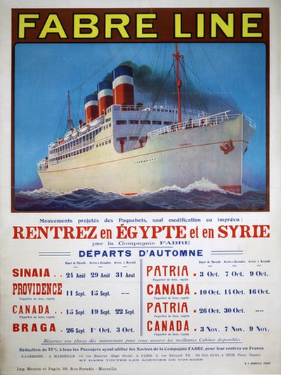 Fabre Line original poster 