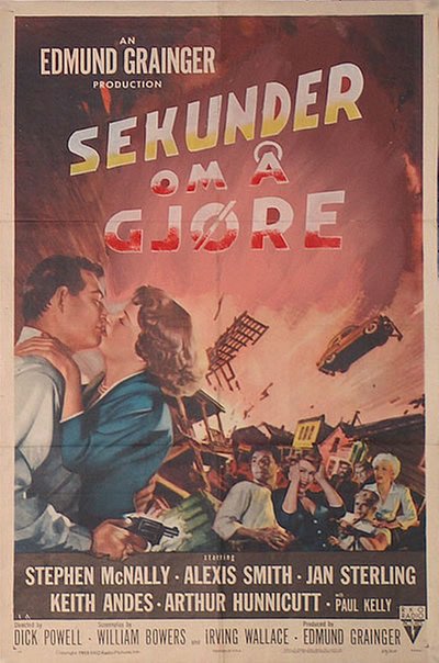 Split Second - Sekunder om å gjøre original poster 