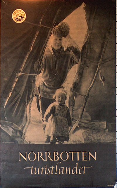 Sweden - Norrbotten Turistlandet original poster 