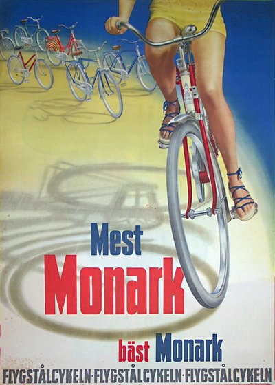 Monark - Bicycle original poster 