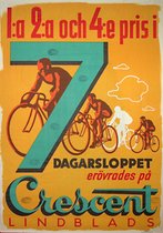 Crescent Lindblads - Bicycle poster