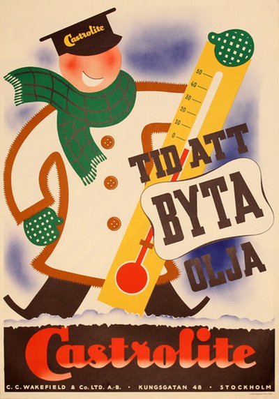 Castrol - Castrolite original poster 